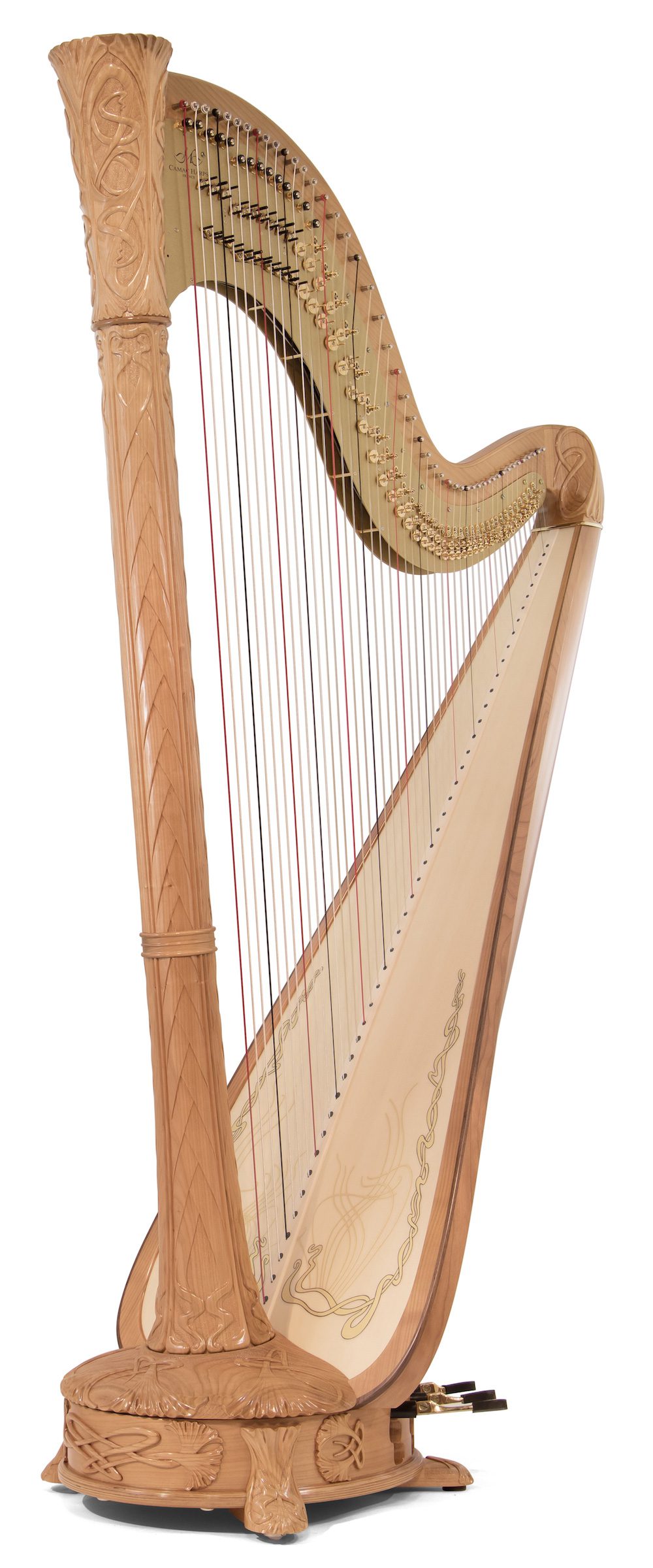 Art Nouveau | Concert Grand Harp | Camac Harps